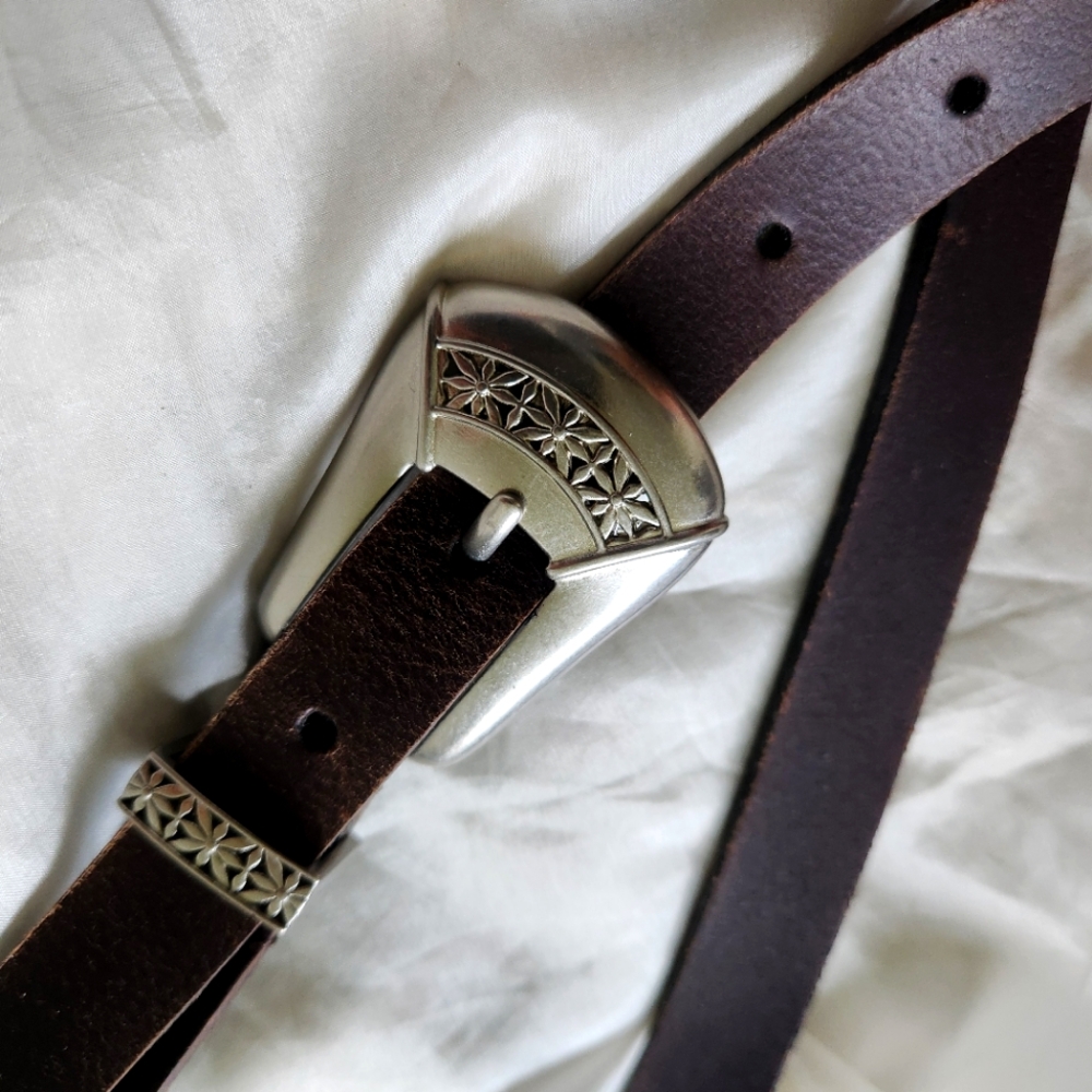 Lucky Brand Leather Belt Size Small Women's